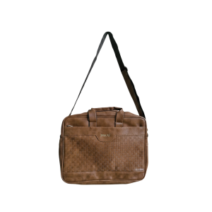 vegan leather laptop messenger bag for men & women