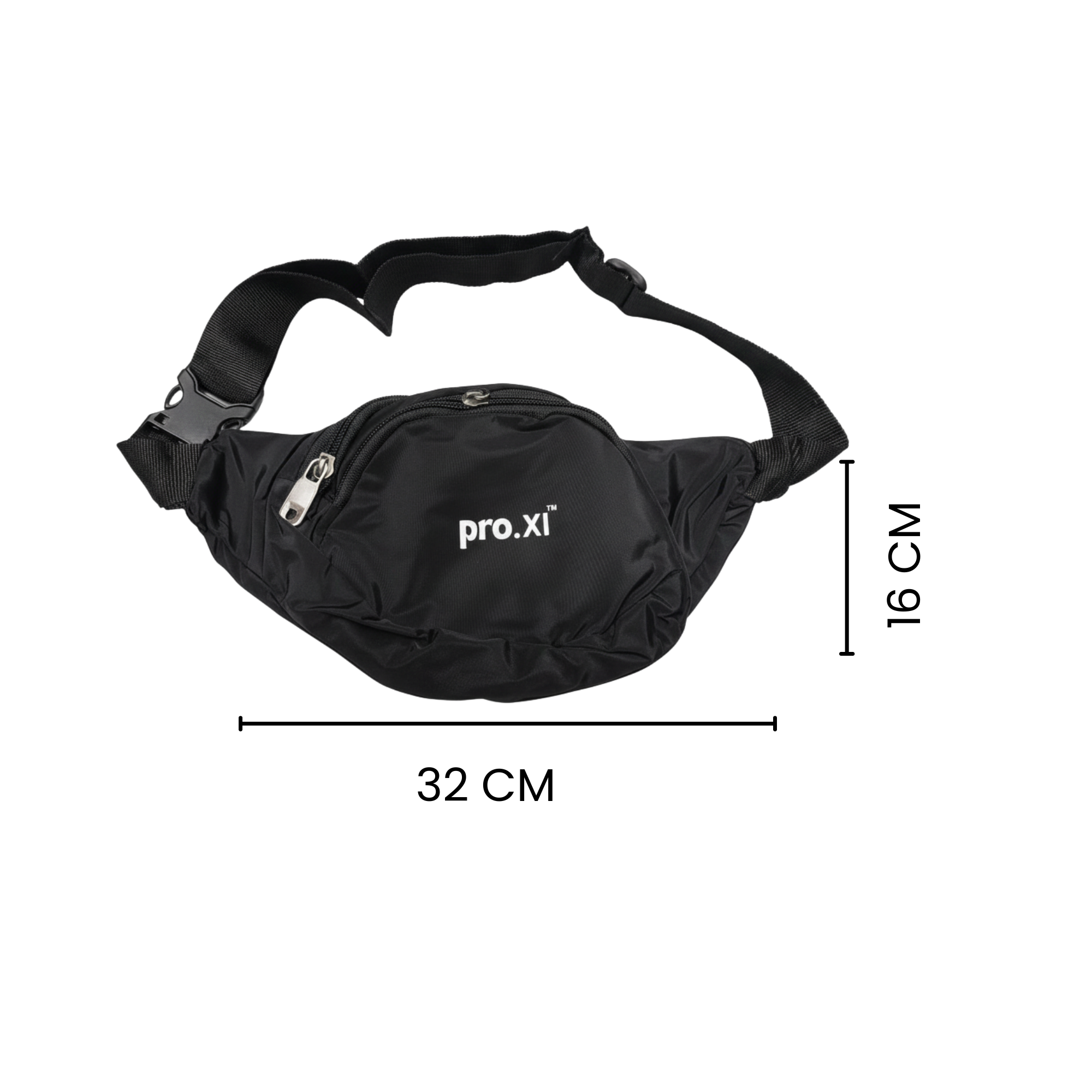 Vegan Water-Resistant Nylon Waist Bag - Image 2
