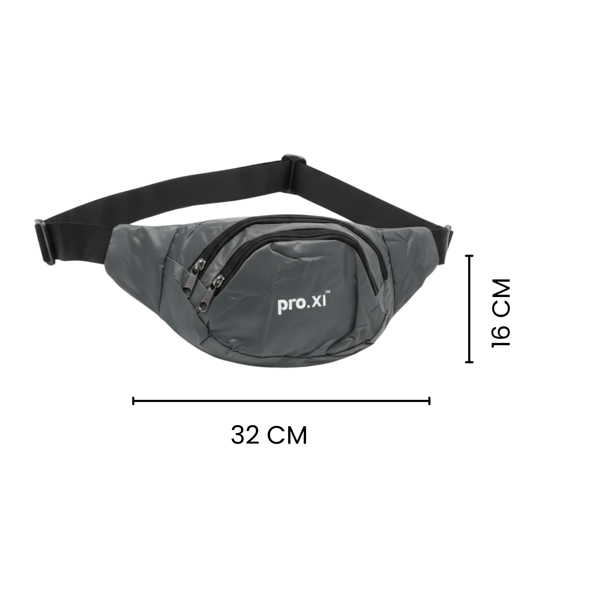 Vegan Water-Resistant Nylon Waist Bag - Image 7