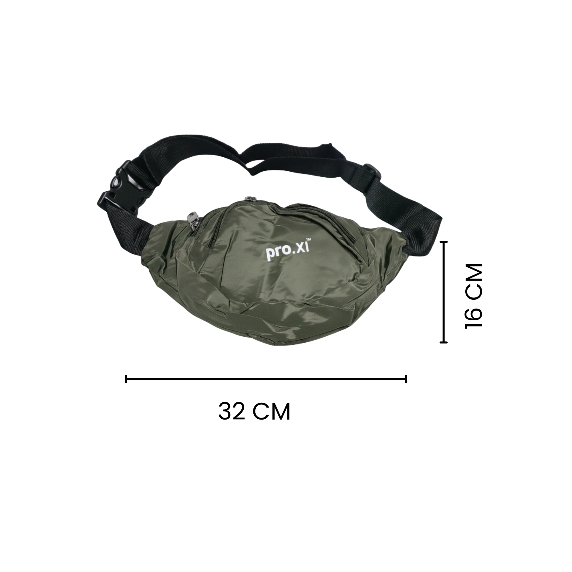 Vegan Water-Resistant Nylon Waist Bag - Image 20